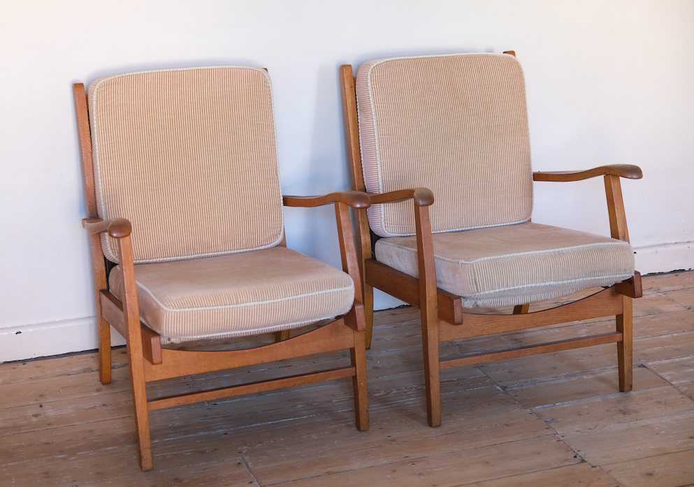 Country Style Armchairs in corduroy material Maison Cape Town