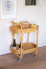 Load image into Gallery viewer, Cane drinks trolley
