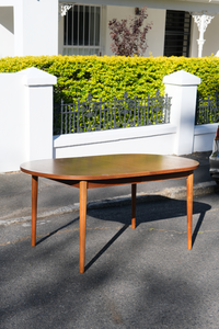 Mid-Century Modern extendable dining table I 6 to 10 seaters