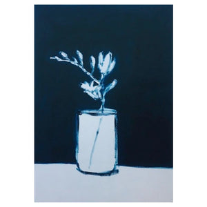 "Freesia in Blue" Limited edition print from Jackie Veldman