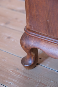 Antique cabinet with ball legs