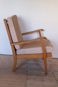 Country Style Armchairs in corduroy material