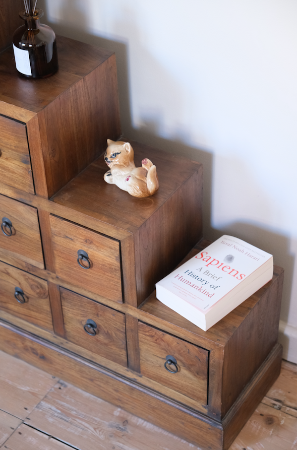 Wooden Step Drawer