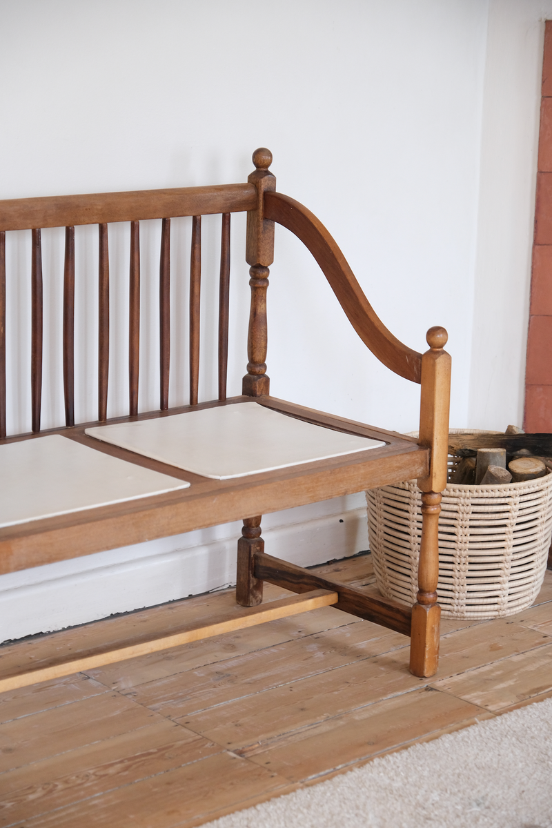 Cottage wooden bench – Maison Cape Town