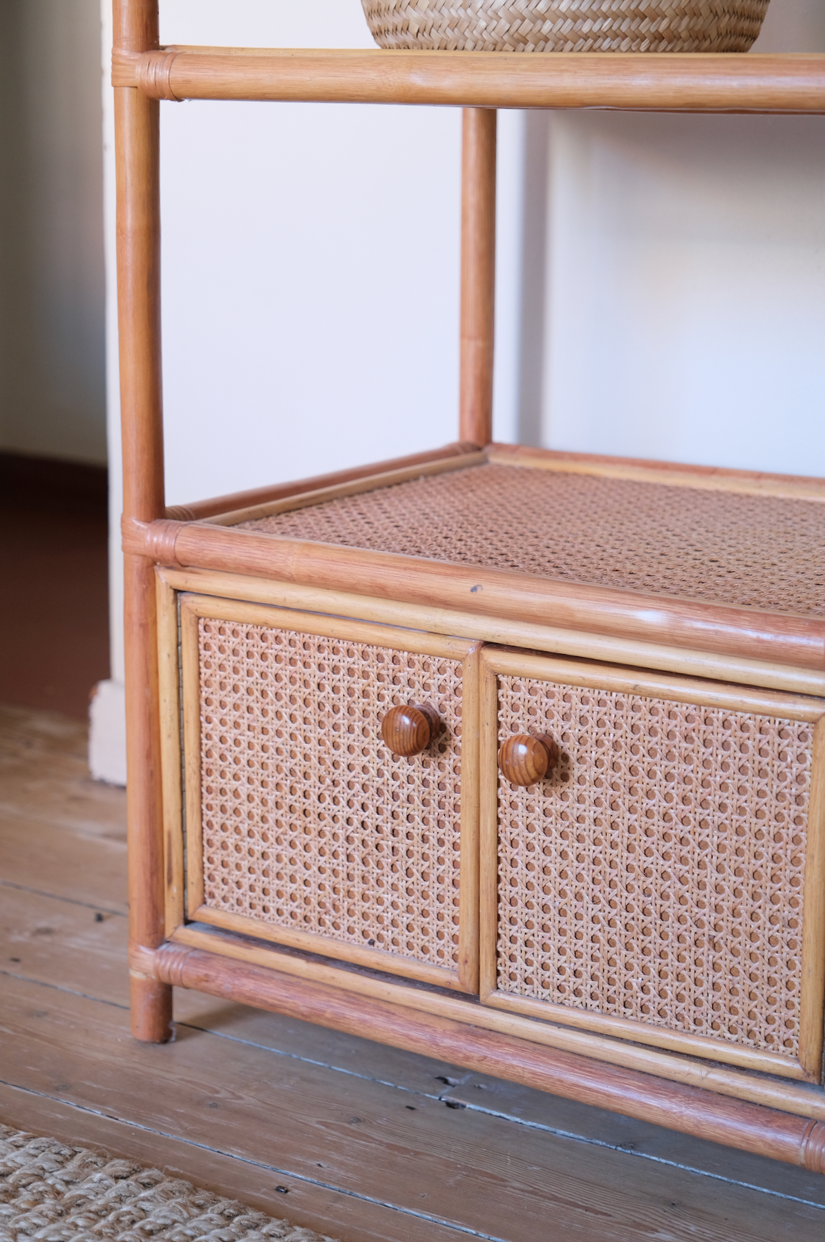 Cane display shelf