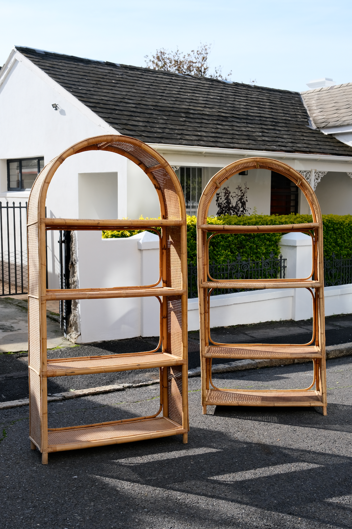 Cane dome shelves (can be bought per unit)