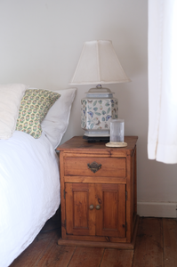 Pair of beautiful rustic bed side tables