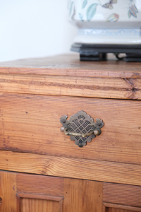 Pair of beautiful rustic bed side tables