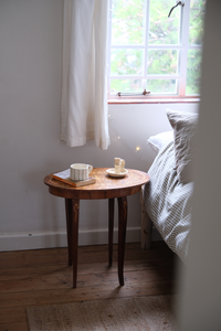 A pair of Antique side tables with french style legs