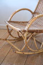 Load image into Gallery viewer, Rocking cane chair
