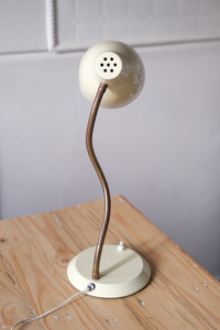 Cream vintage office lamp