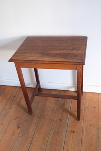 Solid wood side table