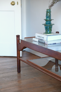 Mid-Century Modern Imbuia coffee table