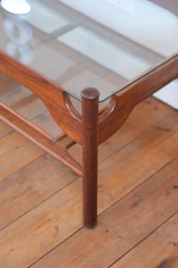 Mid-Century Modern Imbuia coffee table