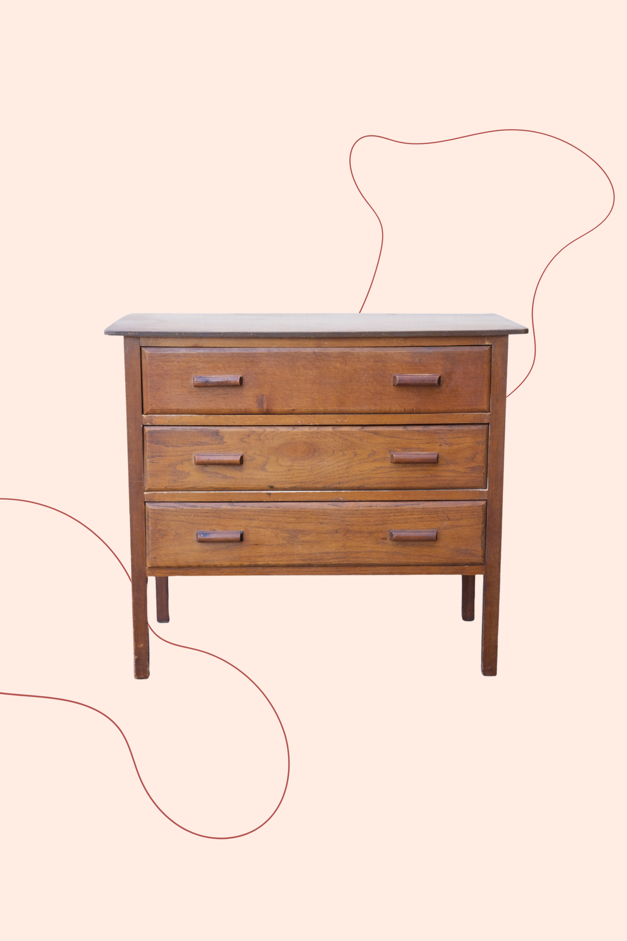 Mid-Century Modern chest of drawers