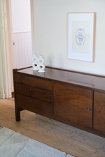 Load image into Gallery viewer, Mid-Century Modern Imbuia wood sideboard
