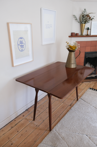 Drop leaf Mid-Century Modern table