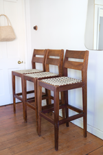 Load image into Gallery viewer, 3 original Haldane Martin bar stools
