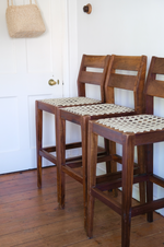 Load image into Gallery viewer, 3 original Haldane Martin bar stools
