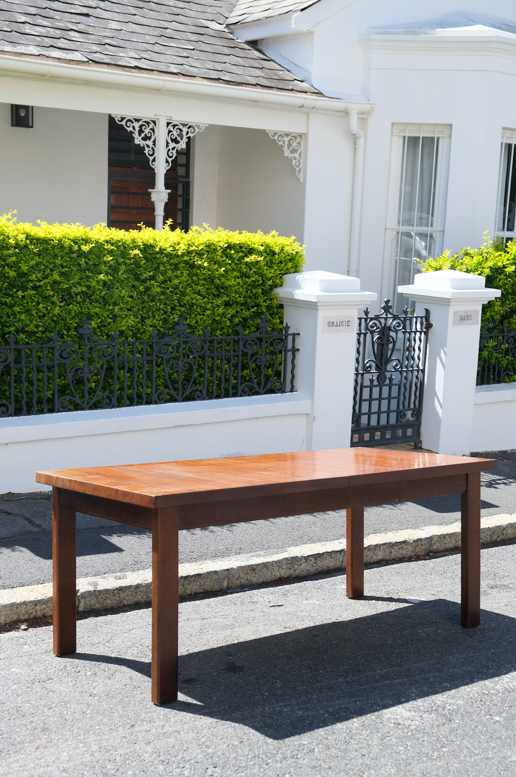 Mid-Century Extendable Imbuia Dining-Room Set