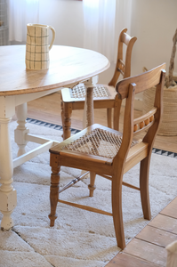 6 farm style dining chairs (can be purchased per 3)