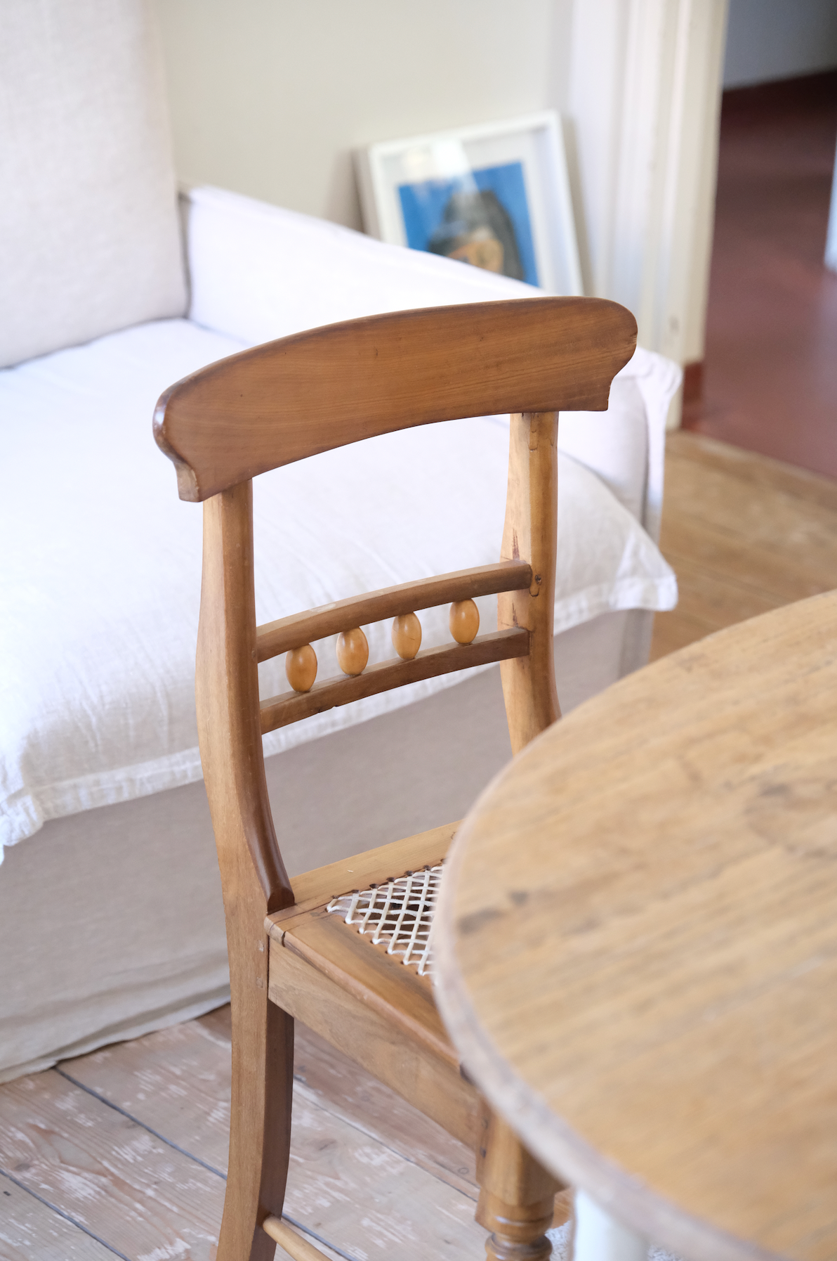 6 farm style dining chairs (can be purchased per 3)