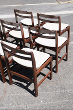 Load image into Gallery viewer, Set of 8 Mid-Century Modern dining chairs
